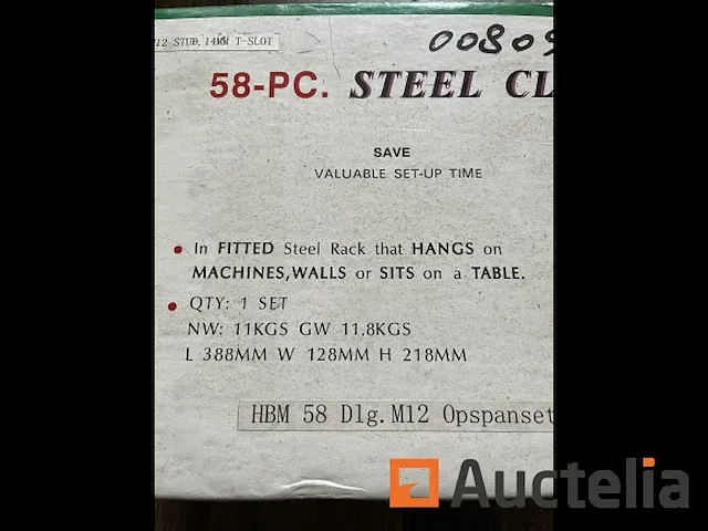 58 delige opspan set klemkit - afbeelding 2 van  4