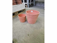 58 plantenbakken ecopots amsterdam terracotta - afbeelding 1 van  7