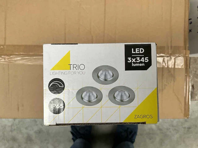 58 x verpakking zagros inbouwspot trio-lighting led - afbeelding 5 van  6