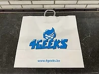 5800 papieren draagtassen 4geeks (l) - afbeelding 1 van  4