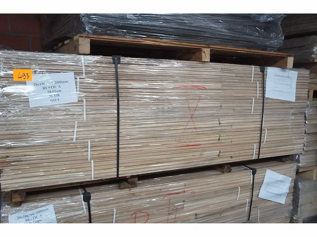 58,02 m² massief eiken parket 20mm - afbeelding 3 van  5