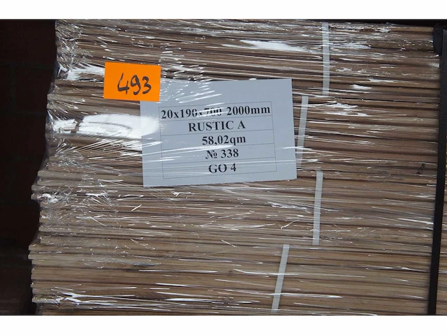 58,02 m² massief eiken parket 20mm - afbeelding 4 van  5