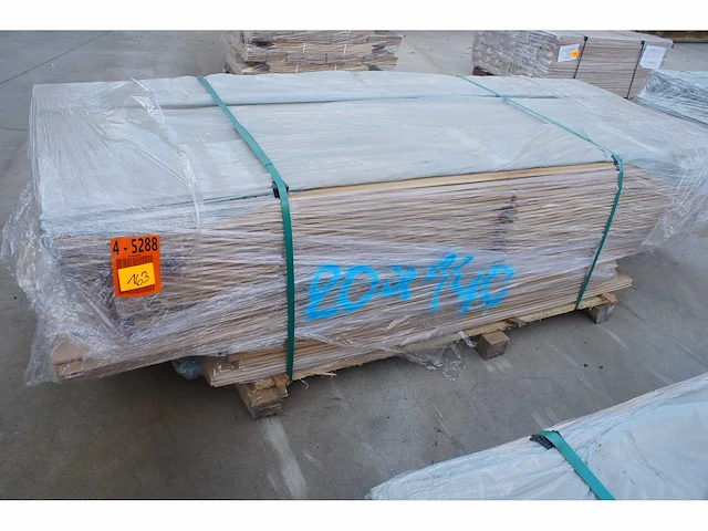59 m² eiken planchetten 20mm - afbeelding 2 van  5