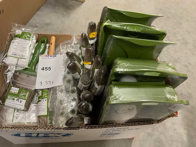 59 x schildersgereedschap voor houtbescherming - afbeelding 1 van  8