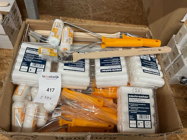 59 x schildersgereedschap - afbeelding 1 van  13