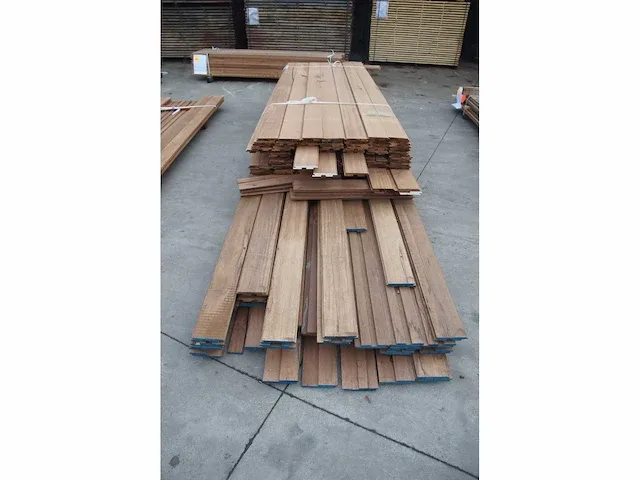 59,15 m² frake/ayous gevelbekleding - afbeelding 4 van  4