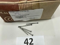 5kg nagels plat geruite kop 2 x 35 mm - afbeelding 3 van  3
