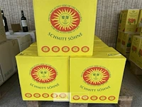 5x 1 doos schmitt sohne riesling 2010 - afbeelding 2 van  3