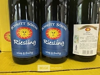 5x 1 doos schmitt sohne riesling 2010 - afbeelding 2 van  2