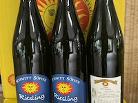 5x 1 doos schmitt sohne riesling 2010 - afbeelding 2 van  3