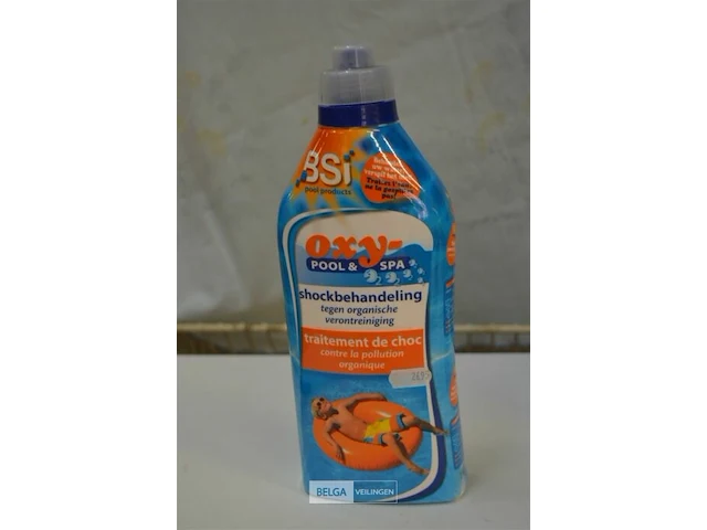5x 1l oxy pool&spa - shokbehandeling tegen organische verontreiniging - afbeelding 1 van  1