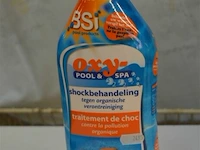 5x 1l oxy pool&spa - shokbehandeling tegen organische verontreiniging - afbeelding 1 van  1