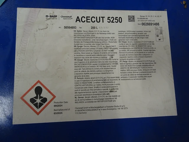5x 200l acecut 5250 - afbeelding 5 van  6