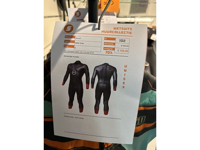 5x 2de-hands wetsuit - afbeelding 3 van  11
