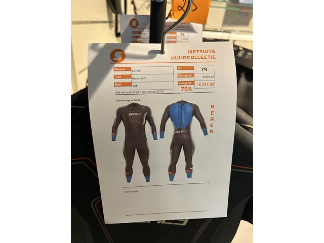 5x 2de-hands wetsuit - afbeelding 7 van  11