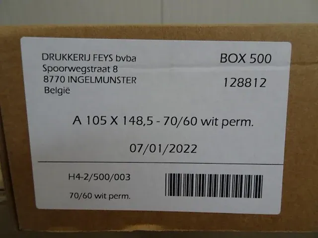5x 500 vellen papier - afbeelding 2 van  2