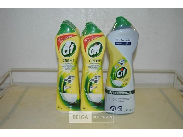 5x 500ml cif,1x750ml cif - afbeelding 1 van  3