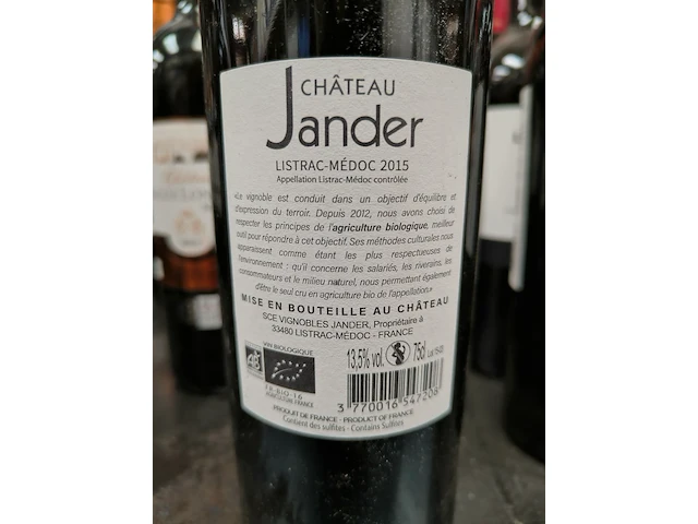 5x 75cl château jander - afbeelding 2 van  2