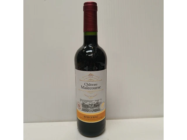 5x 75cl château malecourse - afbeelding 1 van  2