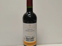 5x 75cl château malecourse - afbeelding 1 van  2