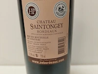 5x 75cl château saintongey - afbeelding 2 van  2