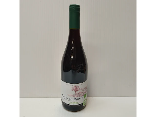5x 75cl côtes du rhône vin biologique - afbeelding 1 van  4
