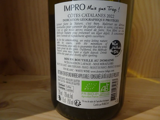 5x 75cl impro - afbeelding 4 van  4