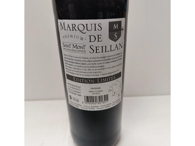 5x 75cl marquis de seillan - afbeelding 2 van  2