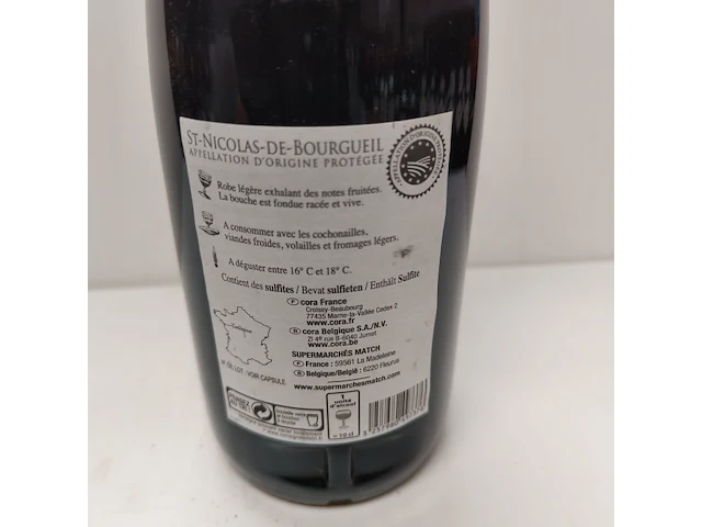 5x 75cl st-nicolas-de-bourgueil - afbeelding 2 van  2