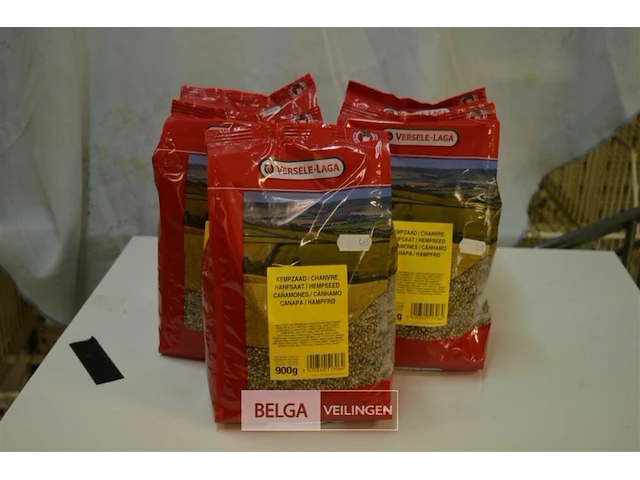 5x 900gr kempzaad voedermiddel - afbeelding 1 van  3