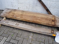5x acacia post & rail 2m50 - afbeelding 1 van  5