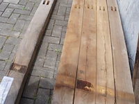 5x acacia post & rail 2m50 - afbeelding 5 van  5