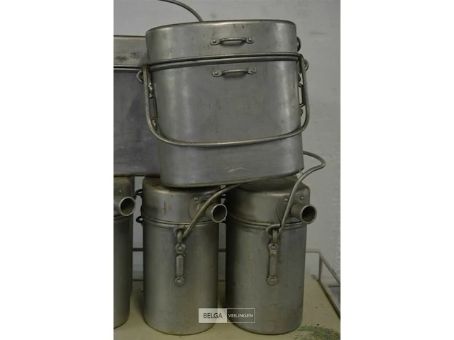 5x aluminium gamellen - afbeelding 2 van  4