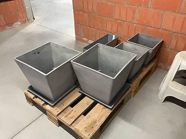 5x bloembak in kunststof - afbeelding 2 van  2