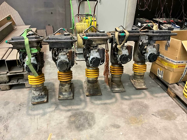 5x bomag bt68 trilstamper met lot accessoires - afbeelding 7 van  7