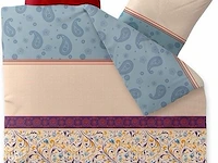 5x celinatex dekbed overtrek katoen 220x200cm - mixpartij - afbeelding 4 van  5