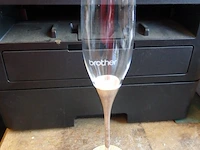 5x champagneglazen - afbeelding 2 van  2