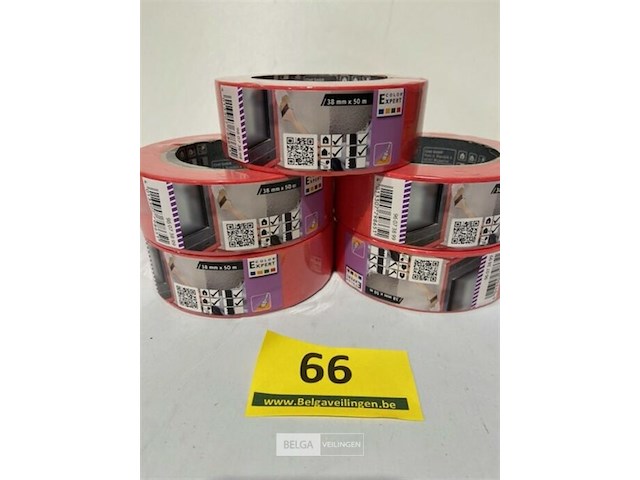 5x color expert afplaktape 38mmx50m - afbeelding 1 van  3