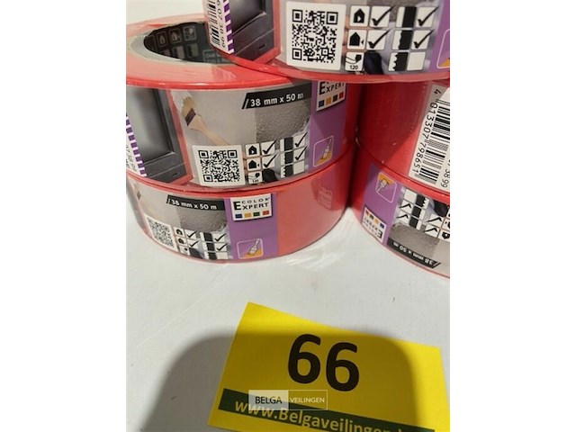 5x color expert afplaktape 38mmx50m - afbeelding 3 van  3