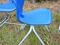 5x design stoel met kunststof zitting - afbeelding 4 van  4
