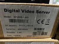 5x digital video server, 3x model sp-dvs-1-hd en 2x ds-6001di - afbeelding 2 van  4