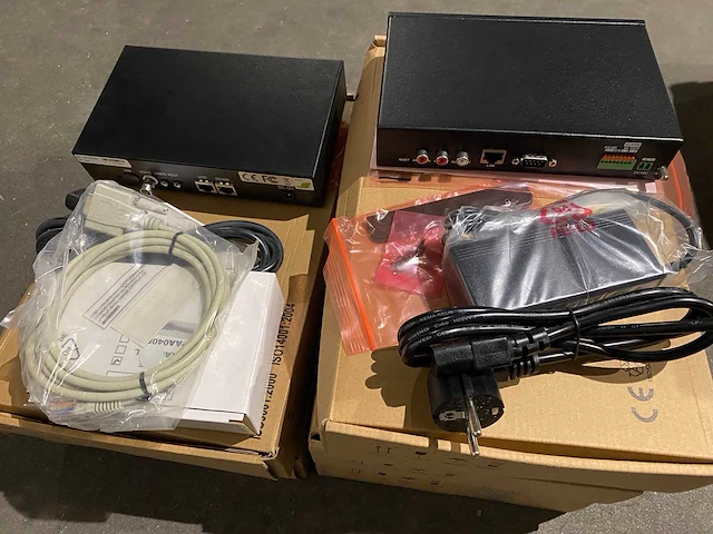 5x digital video server, 3x model sp-dvs-1-hd en 2x ds-6001di - afbeelding 4 van  4
