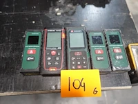 5x digitale afstandsmeter parkside - afbeelding 1 van  1