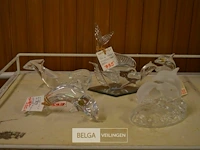 5x div glazen beeldjes - afbeelding 1 van  3