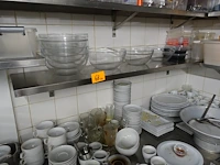 5x diverse inox schappen - afbeelding 1 van  10