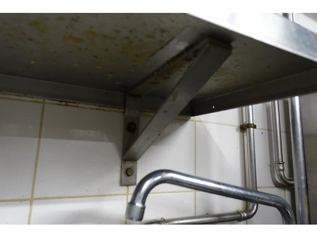 5x diverse inox schappen - afbeelding 5 van  10