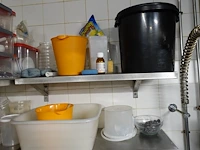 5x diverse inox schappen - afbeelding 6 van  10