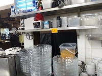 5x diverse inox schappen - afbeelding 8 van  10