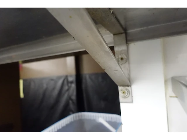 5x diverse inox schappen - afbeelding 9 van  10