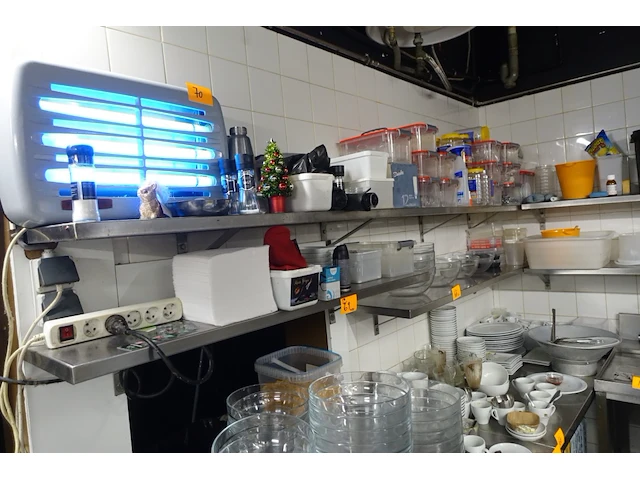 5x diverse inox schappen - afbeelding 10 van  10